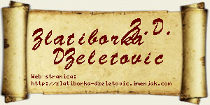 Zlatiborka DŽeletović vizit kartica